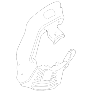Splash Shield - BMW (34-11-1-162-956)