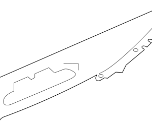 Trim Molding - BMW (51-45-8-062-742)