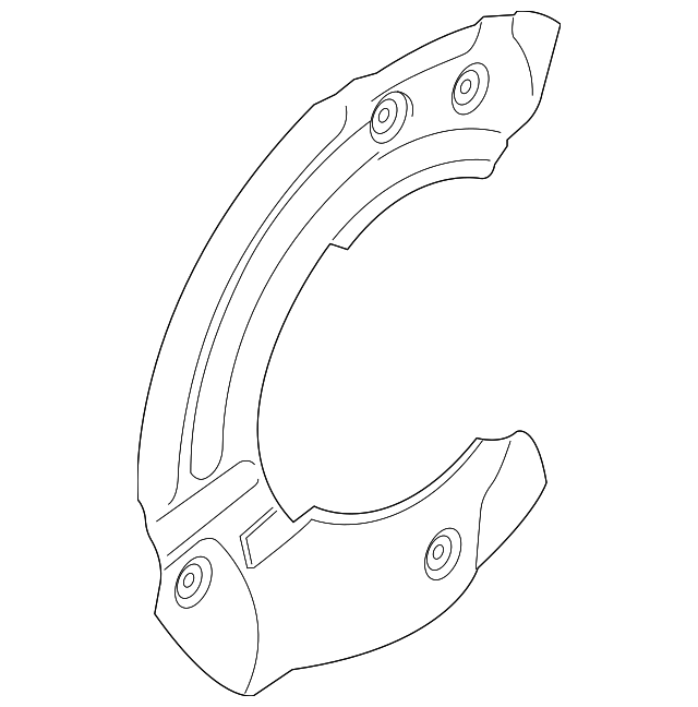 Splash Shield - BMW (34-11-6-858-626)