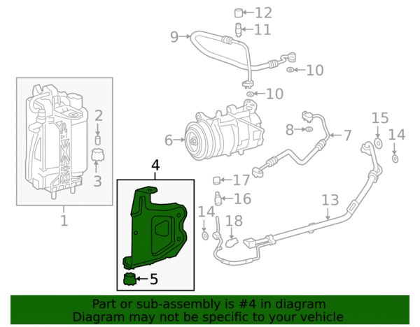 Bracket - BMW (64-50-8-088-926) - Image 2