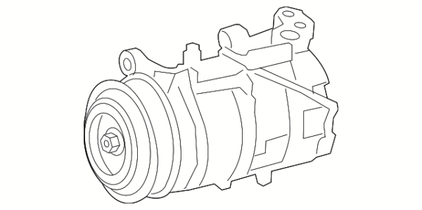 A/C Compressor - BMW (64-52-9-482-996)