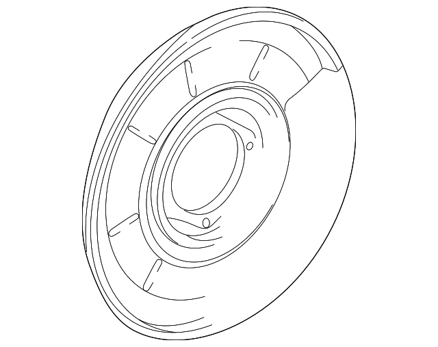 Splash Shield - BMW (34-21-1-161-532)