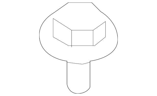 Bumper Cover Retainer Screw - BMW (07-14-7-129-160)