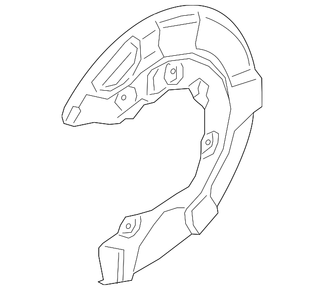 Splash Shield - BMW (34-20-8-093-732)