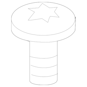 Air Mass Sensor Screw - BMW (13-62-7-531-817)