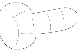 Inlet Duct Screw - BMW (64-50-1-380-496)