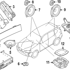 Radio - BMW (65-12-5-B42-642)