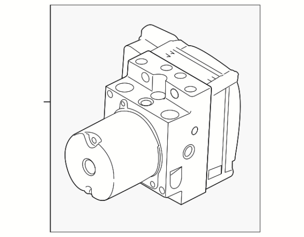 ABS Control Unit - BMW (34-51-6-876-912)