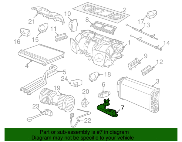 Pressure Hose - BMW (64-53-8-372-989) - Image 2