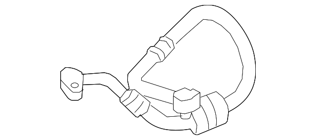 Suction Hose - BMW (64-53-9-311-903)