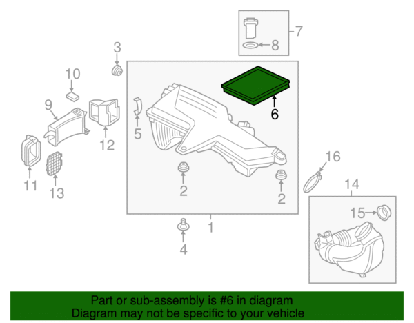 Air Filter - BMW (13-71-8-507-320) - Image 3