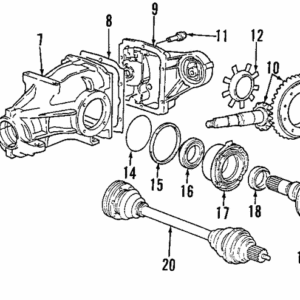 Vehicle Speed Sensor - BMW (62-16-8-357-020)