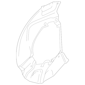 Splash Shield - BMW (34-11-3-411-871)
