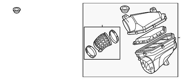 Air Cleaner Assembly - BMW (13-71-8-091-492)
