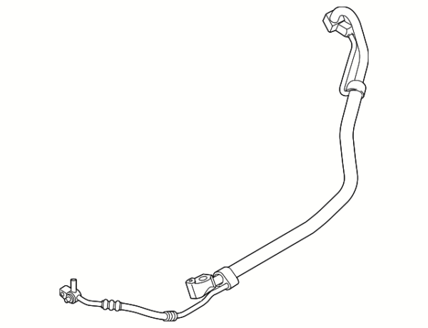 A/C Refrigerant Suction Hose - BMW (64-53-6-813-586)