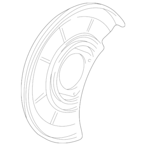 Splash Shield - BMW (34-21-1-162-773)