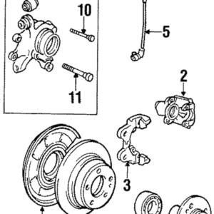 Spindle Upper Bushing - BMW (33-32-1-137-819)