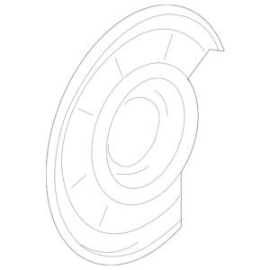 Splash Shield - BMW (34-21-6-857-981)