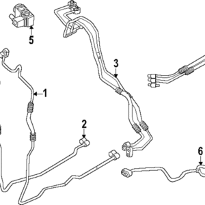 Rear AC Line - BMW (64-53-9-872-528)