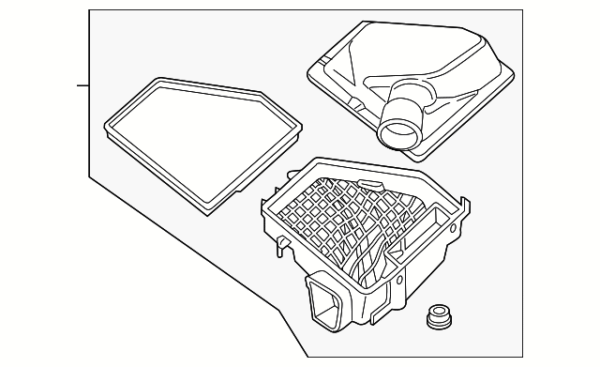 Air Cleaner Assembly - BMW (13-71-7-536-531)