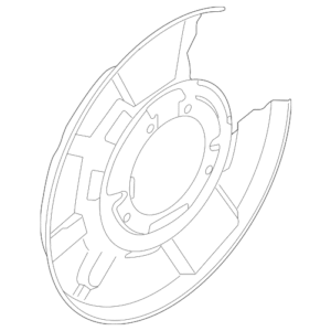 Splash Shield - BMW (34-21-2-283-254)