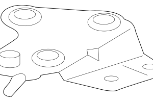 Condenser Lower Bracket - BMW (64-21-9-343-670)