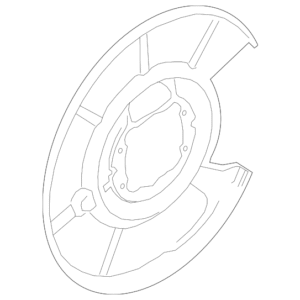 Splash Shield - BMW (34-21-6-778-252)