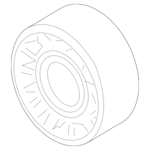 Accessory Drive Belt Idler Pulley - BMW (11-28-7-500-560)