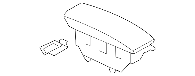 Armrest Assembly - BMW (51-16-6-973-461)