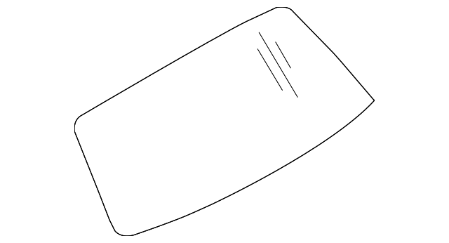 Lift Gate Glass - BMW (51-31-7-163-460)