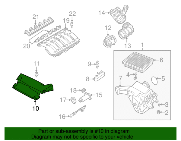 Air Inlet - BMW (13-71-7-502-842) - Image 2