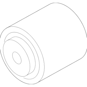 Suspension Cross-Member Rubber Mount - BMW (33-31-6-882-543)