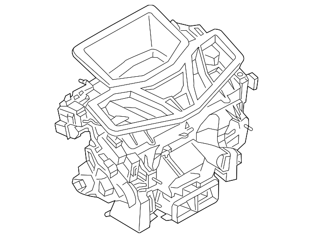 Evaporator Case - BMW (64-11-7-944-536)