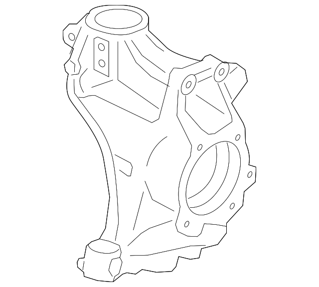 Steering Knuckle - BMW (31-21-6-878-614)