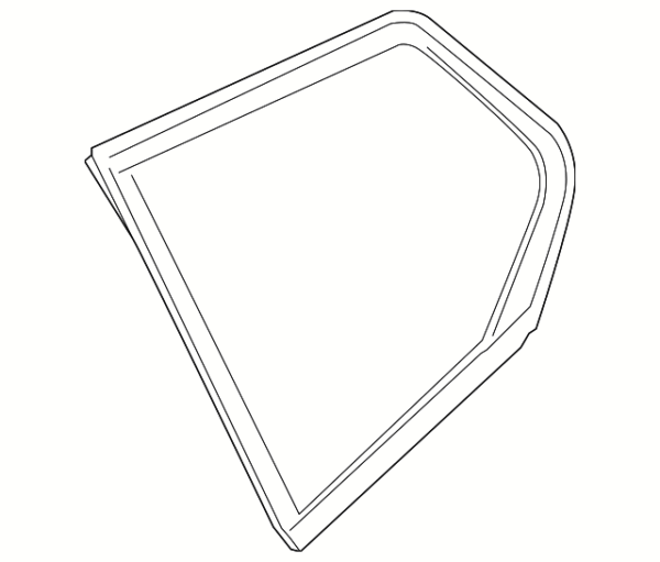 Quarter Glass - BMW (51-37-7-416-548)