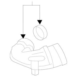 Upper Duct - BMW (13-71-7-577-452)