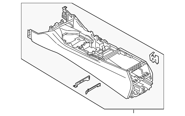 Console Base - BMW (51-16-6-843-415)