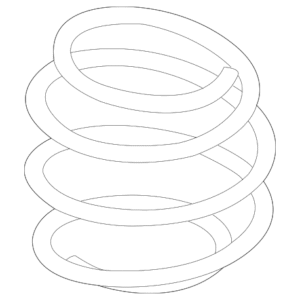 Coil Spring - BMW (31-33-6-872-339)