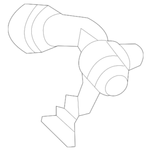 Water Hose - BMW (11-53-8-651-265)