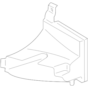 Air Duct - BMW (51-74-7-383-850)