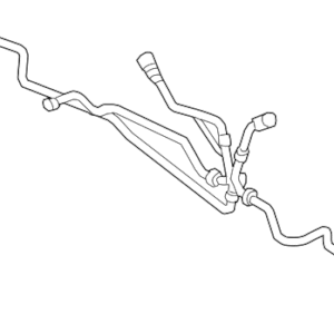 Hose & Tube Assembly - BMW (17-12-2-284-288)