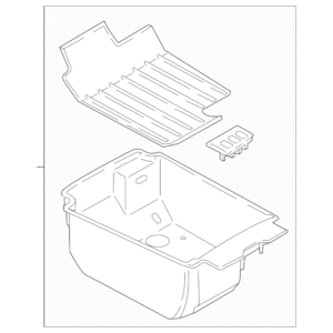 Storage Compartment - BMW (51-16-7-950-853)