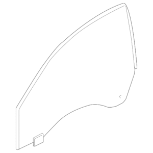 Door Glass - BMW (51-33-7-428-508)