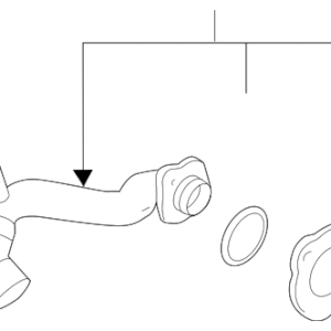 Inlet Pipe - BMW (11-53-7-581-873)