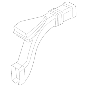 Lower Duct - BMW (13-71-7-624-031)