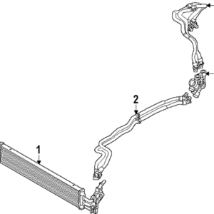 Oil Feed Tube - BMW (17-22-9-845-896)