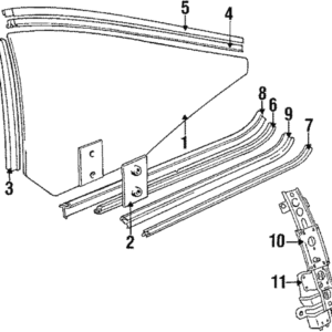 Glass - BMW (51-36-1-839-743)