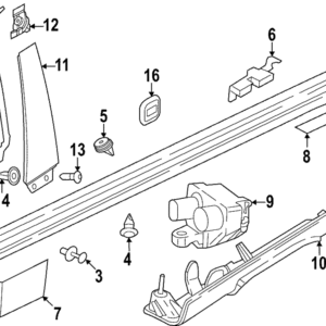 Rear Trim - BMW (51-77-5-A2F-3C3)