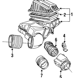 Air Duct - BMW (13-71-1-729-992)