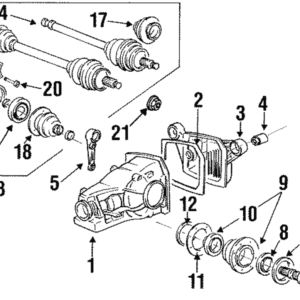 Reinforcement Bolt - BMW (33-21-1-227-279)